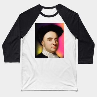 George Berkeley Portrait | George Berkeley Artwork Baseball T-Shirt